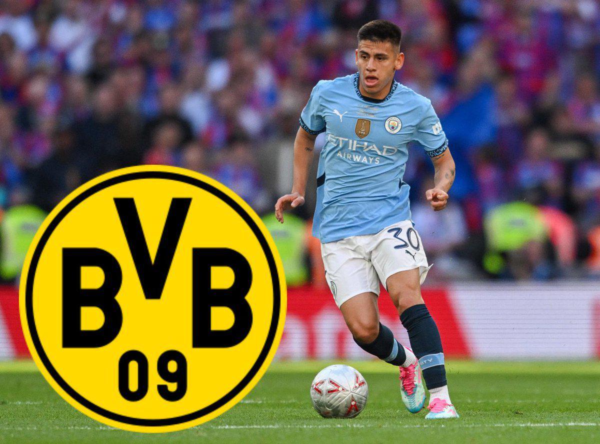 德天空：多特向曼城报价埃切韦里，希望先租后买