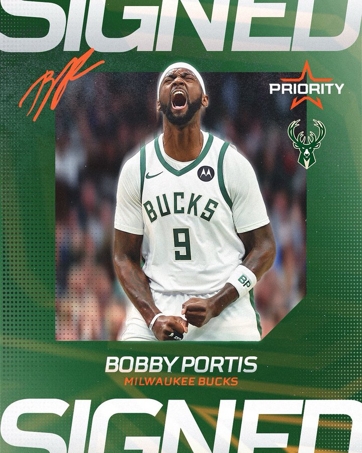 开云在线-3年4400万美元！经纪公司官宣：波蒂斯与雄鹿签下多年合同