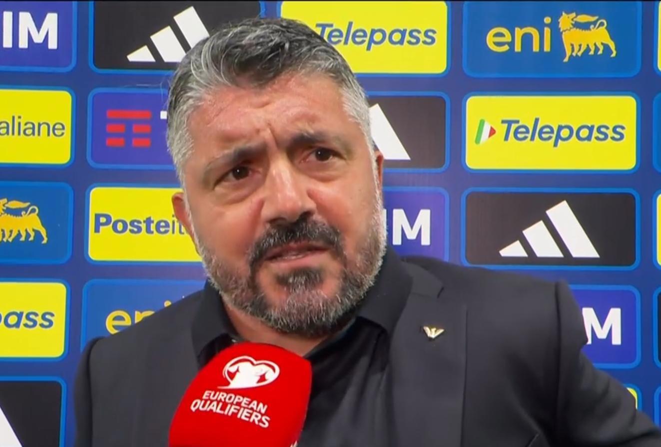 开云娱乐-加图索：上半场就差个进球，我们踢了一场非常精彩的比赛